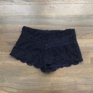 Urban Outfitters lace shorts